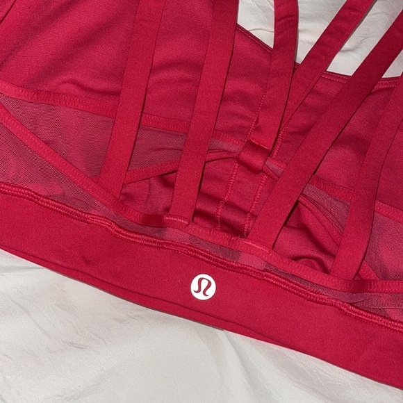 Lululemon Pink Strappy Sports bra 10 - Picture 4 of 5
